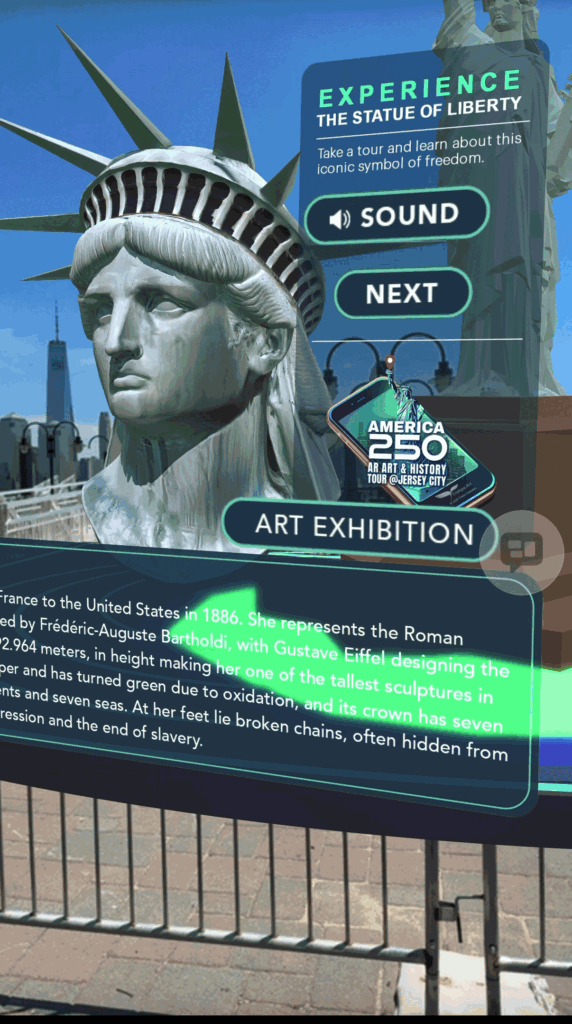 America 250 AR Art & History Tour