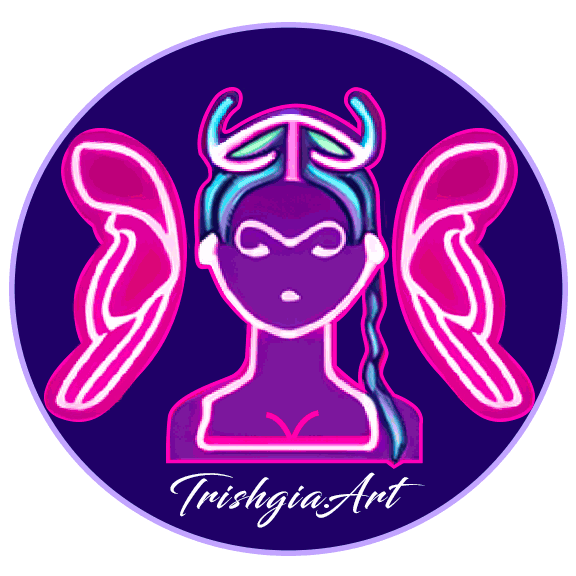 Trishgia.Art Animated logo